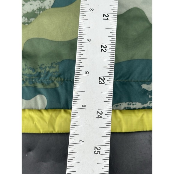 Stio Second Light Windshell Jacket Boys 14 Camo Topo Print Blue Ultralight - Picture 5 of 11